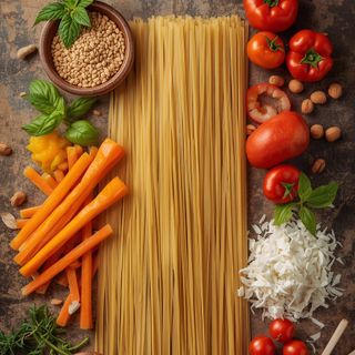 Bio-Vollkorn-<b>Spaghetti</b> aus Hartweizenmehl Nr. 04