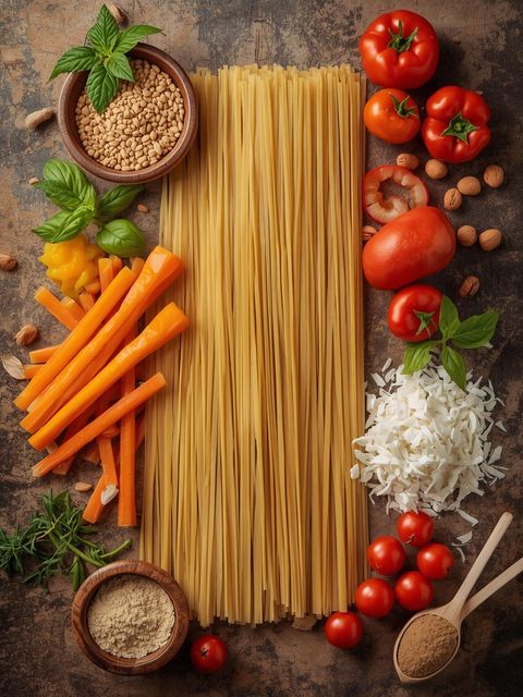 Bio-Vollkorn-<b>Spaghetti</b> aus Hartweizenmehl Nr. 04