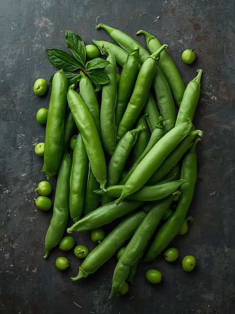 Peas, Green, Raw