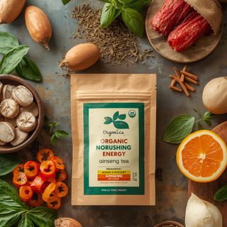Bio-Ginseng-Energy-Tee Beutel, nährend