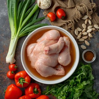 Tom Yum Chicken Bone Broth, Tom Yum Chicken
