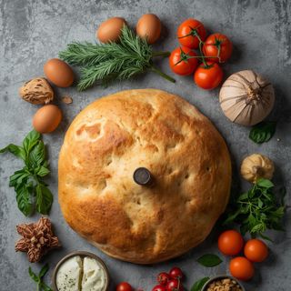 Mediterranean-Style Brick Pita Bread Oven