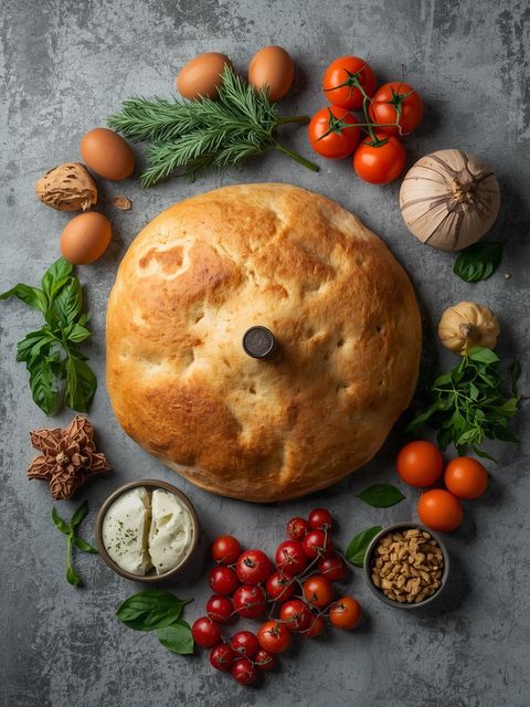 Mediterranean-Style Brick Pita Bread Oven