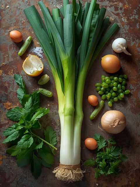 Leek, Steamed (without Addition of Fat and Salt)