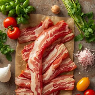 Geschnittener Ranch-Style Speck der Marke Bacon
