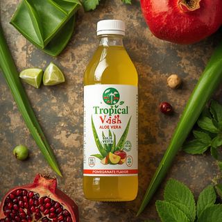 Tropical World – Aloe Vera Drink with Pomegranate Flavor