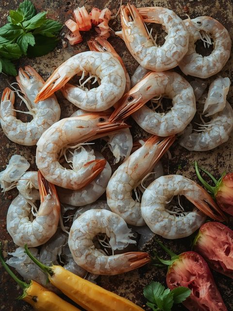 Peeled & Deveined White Shrimp IQF