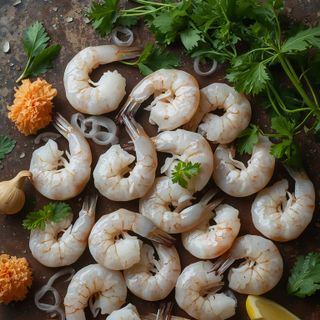 Peeled & Deveined White Shrimp IQF