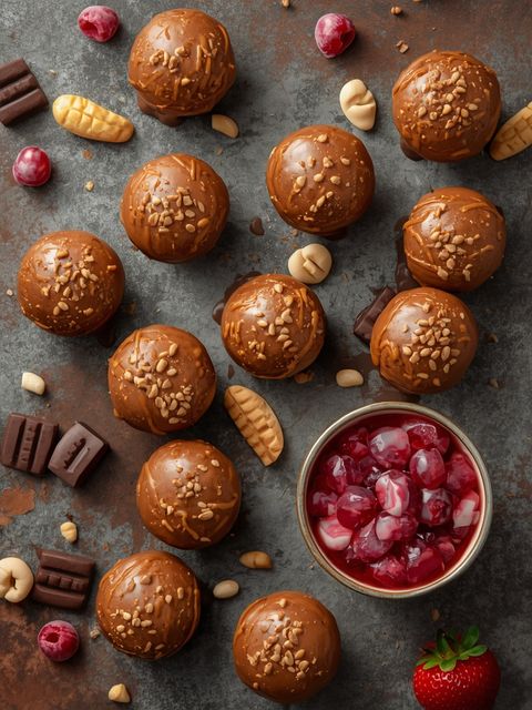 Chocolate Peanut Butter Cake Pops