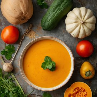 Butternut-Kürbis-Suppe nach Chefkoch-Rezept