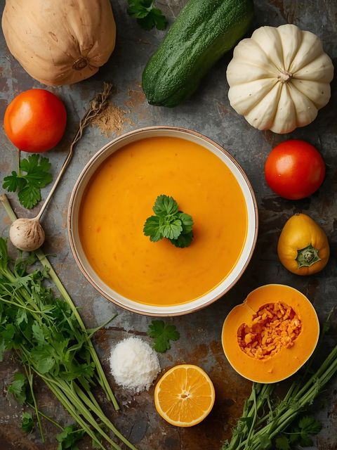 Butternut-Kürbis-Suppe nach Chefkoch-Rezept