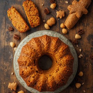 Pound Cake, Frozen Gingerbread
