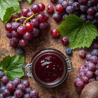 Dżem bez cukru z winogron Concord