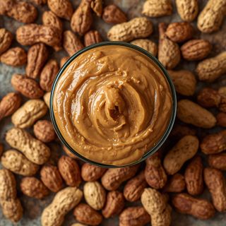 Crunchy Peanut Butter Spread with Crunchy Peanuts