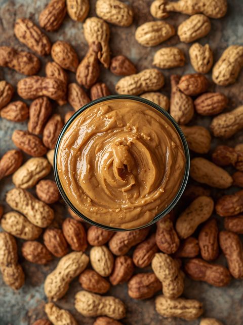 Crunchy Peanut Butter Spread with Crunchy Peanuts
