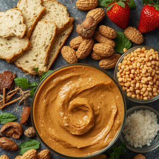 Knusprige Erdnussbutter, Erdnussbutter