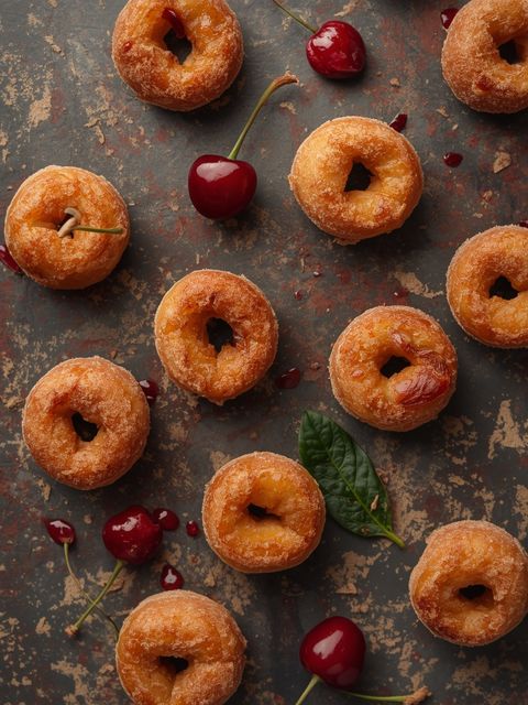 Donut Holes, Cherry
