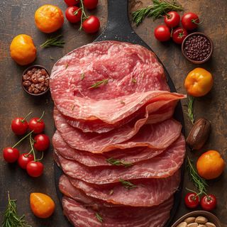 Gebackene Fleisch-Snacks deli – Schwarzwälder Schinken mit natürlichen Säften