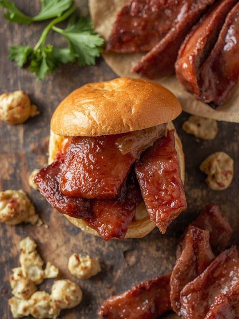 BBQ Rib Sandwich, BBQ Rib