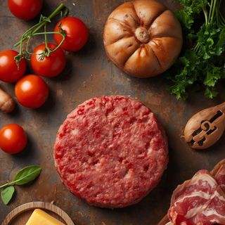 Angus Cheeseburger with Bacon