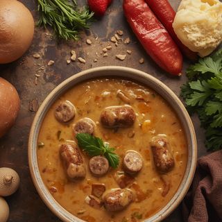 Biscuit & Sausage Gravy Breakfast Bowl, Biscuit & Sausage Gravy