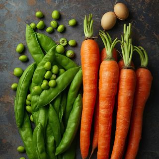 Peas Very Fine with Carrots Very Fine