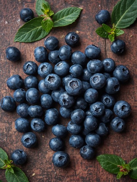 Sweetened Blueberries