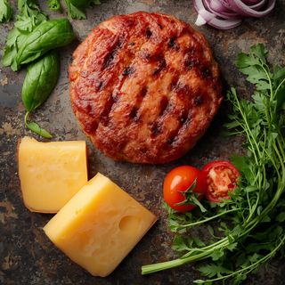 Brat- und Grilltaler mit Gouda