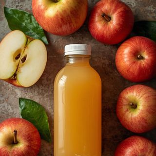 Apfel-Birnen-Saft aus natürlichen Früchten 100% Direktsaft