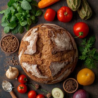 Vollkorn-Mehrkorn-Roggenbrot