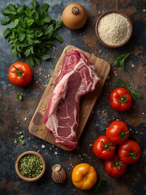 Lammfleisch, Schulter