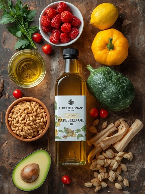 Cold-Pressed Rapeseed Oil