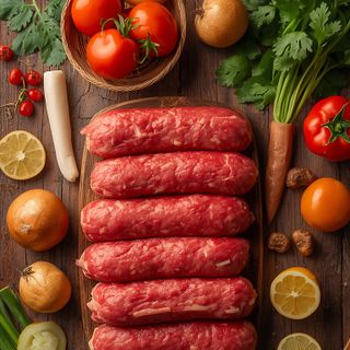 <span>100% Fleisch-Würstchen</span>