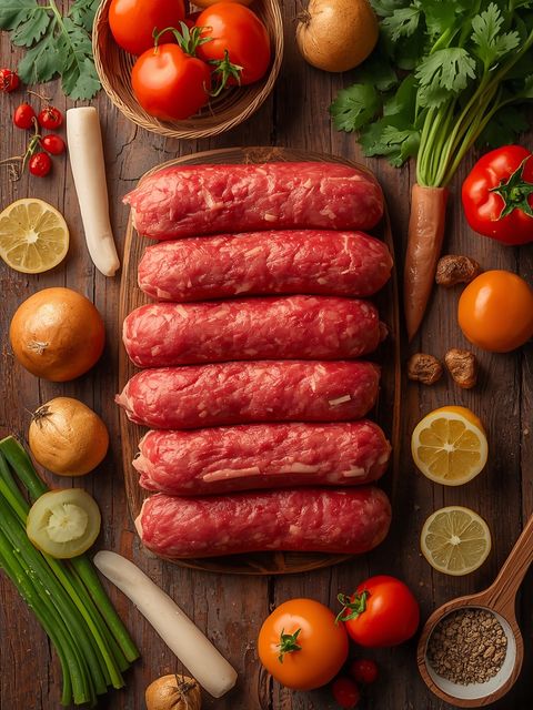 <span>100% Fleisch-Würstchen</span>