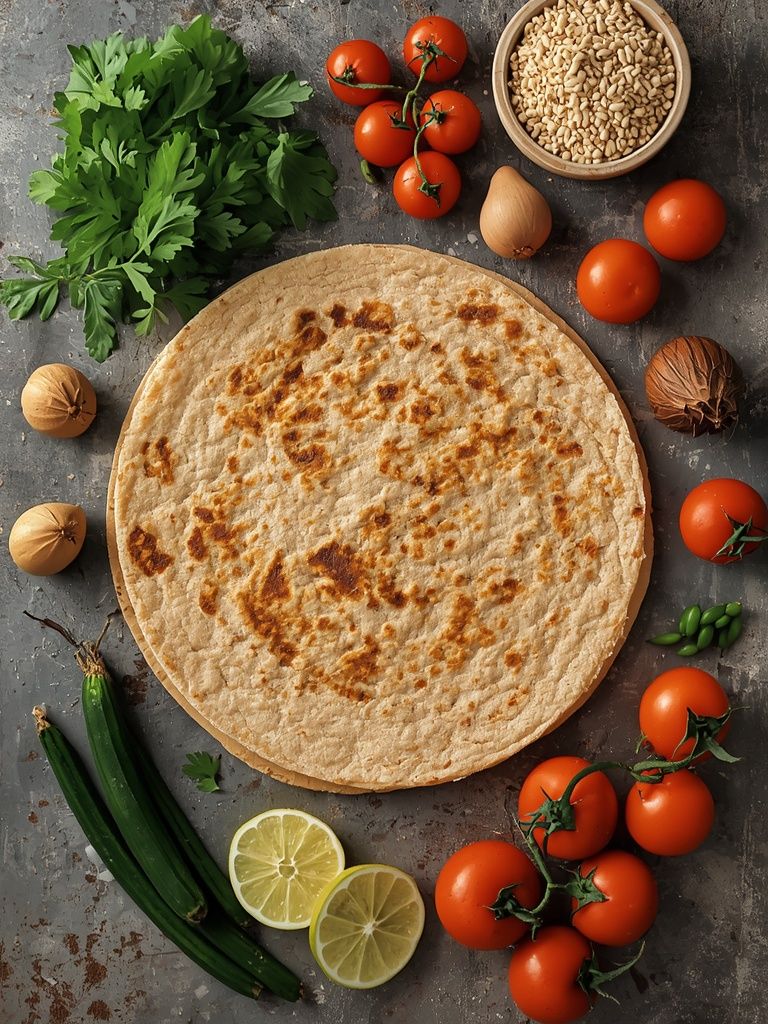 Tortilla pełnoziarnista pszenna