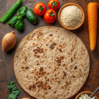 Vollkorn-Weizentortilla