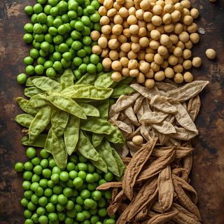 Peas, Ripe, Dried, Boiled (Excluding Fat and Salt)