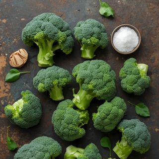 Broccoli, Steamed (without Addition of Salt)