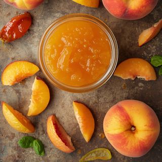 Unsweetened Peach Jam