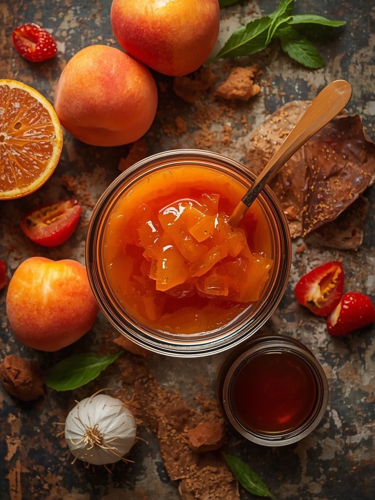 Low-Sweetened Apricot Jam