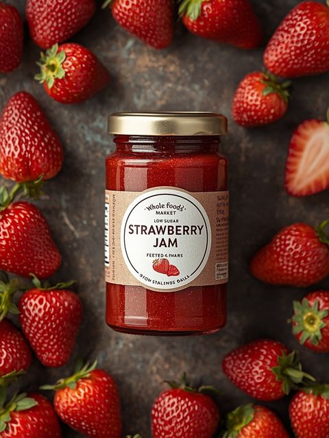 Low-Sugar Strawberry Jam