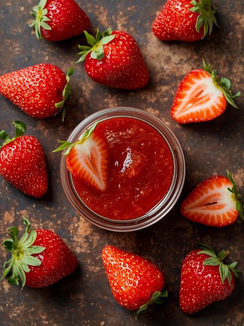Low-Sugar Strawberry Jam