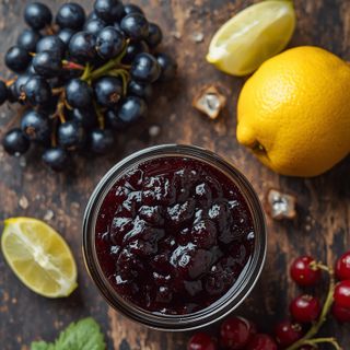 Low-Sugar Blackcurrant Jam