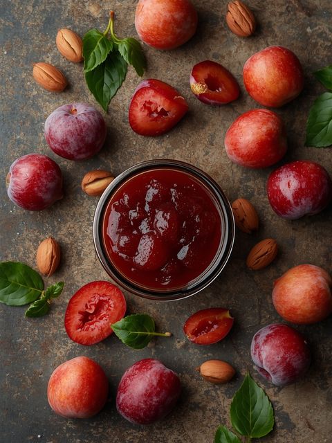 Low-Sugar Plum Jam