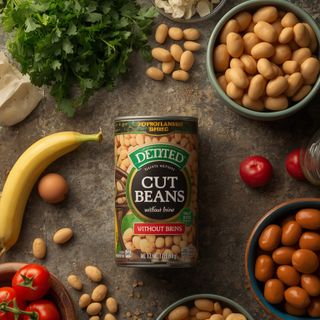 Canned Cut Beans Without Brine