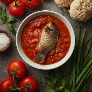Hering in Tomatensauce