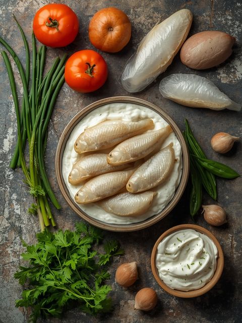 Herring in Sour Cream