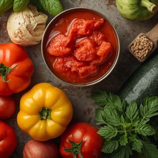 Tomaten in der Dose