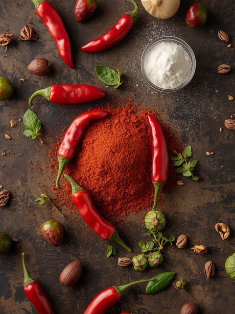 Gemahlener Chili-Pfeffer