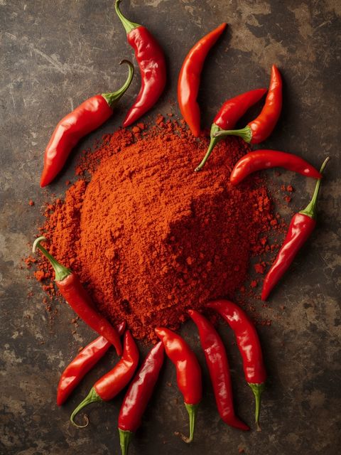 Gemahlener Chili-Pfeffer